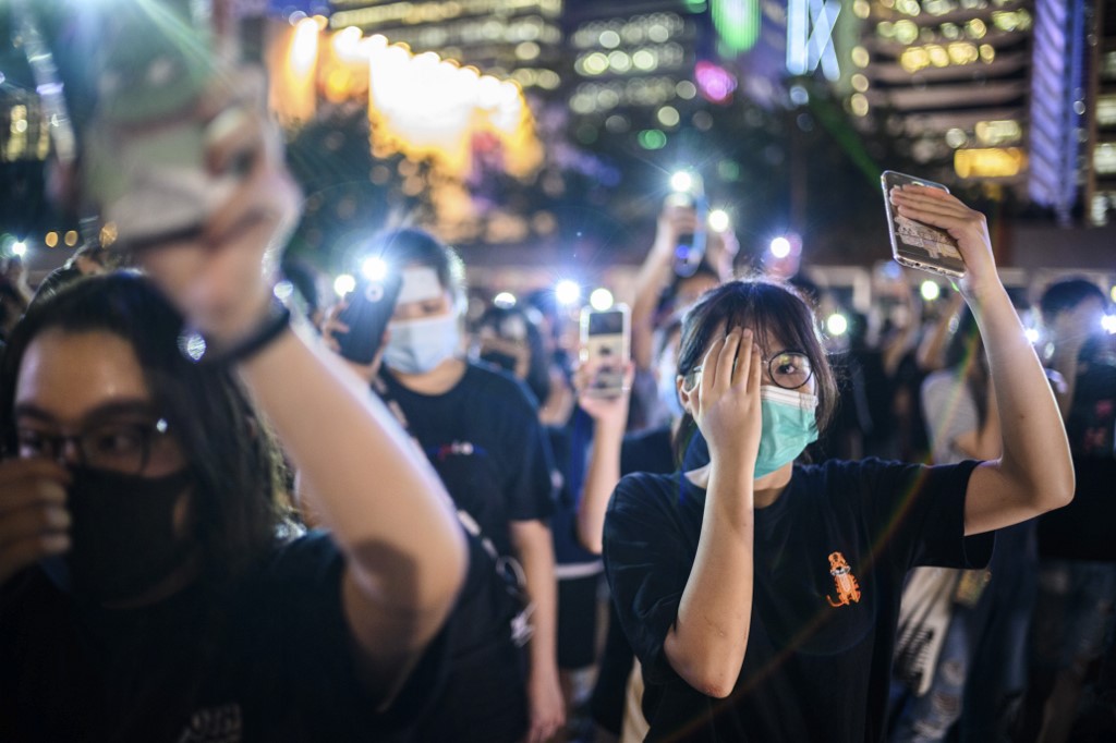 Google YouTube campaign targeted Hong Kong protests