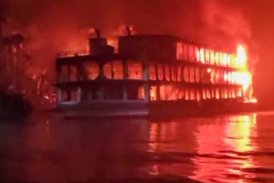 At Least 37 Dead In Bangladesh Ferry Fire