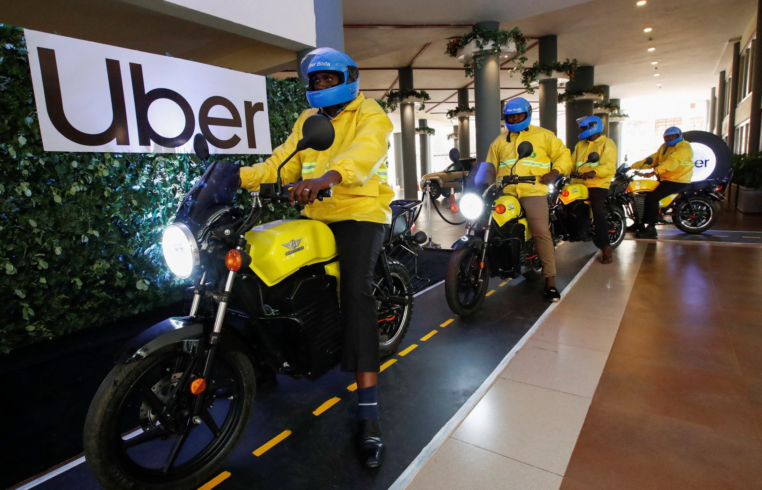 In Africa first, Uber launches electric motorcycles in Kenya
